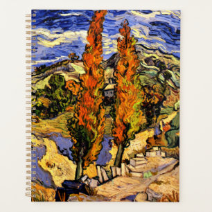 Agenda Van Gogh - Dos álamos en una colina