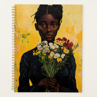 Agenda Van Gogh inspiró a un Chica afroamericano planific