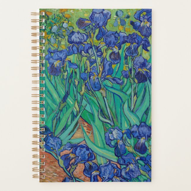 Agenda Van Gogh Irises (Anverso)