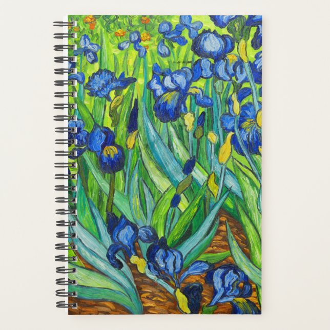 Agenda Van Gogh Irises (Anverso)