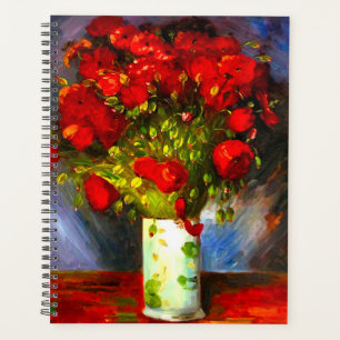 Agenda Van Gogh Red Poppies