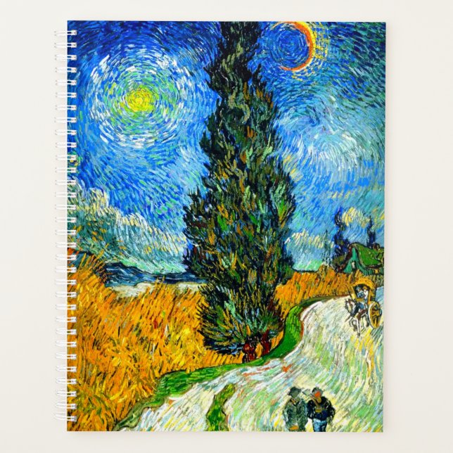 Agenda Van Gogh Road con Cypress y Star