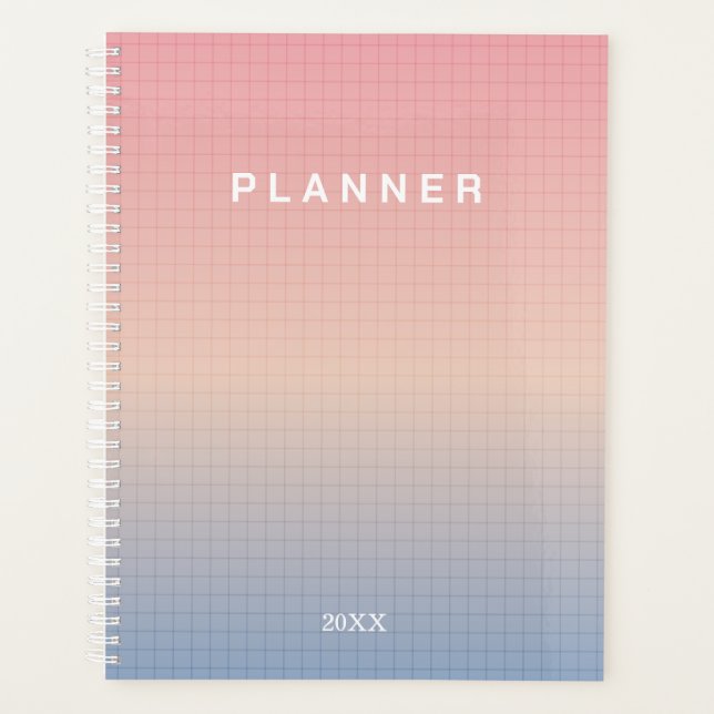 Agenda Vaporwave personalizado (Anverso)