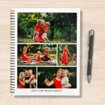 Agenda Varios Collages de fotos crean su propia familia<br><div class="desc">Multi Collage de fotos Create Your Own Personalized Family Planner incluye un collage de fotos de cinco de tus fotos favoritas y personalizado con tu nombre o texto personalizado en tipografía moderna. Perfecto regalo personalizado a la familia y amigos por cumpleaños, Navidades, Día de la Madre, Día del Padre, Abuelos,...</div>
