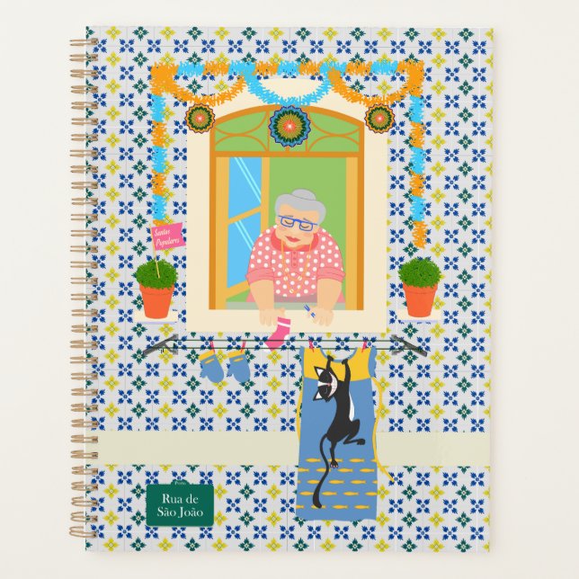 Agenda Vecino de San Juan Portugués Festa (Anverso)