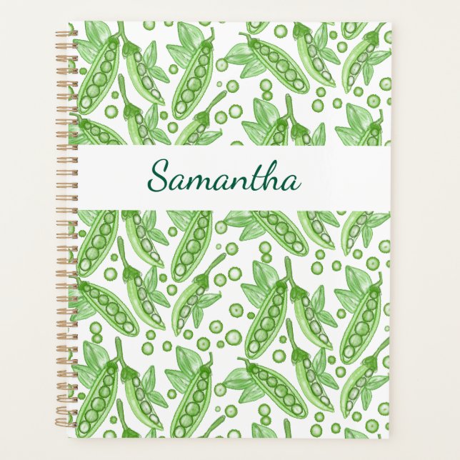 Agenda Vegetales Peas (Anverso)