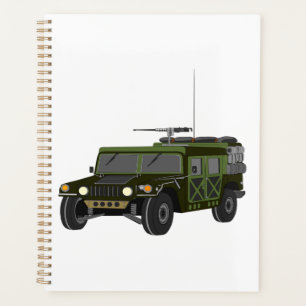Agenda Vehículo táctico todoterreno Humvee militar
