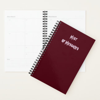Agenda Veiled Guidance Planner – Mist of Messages