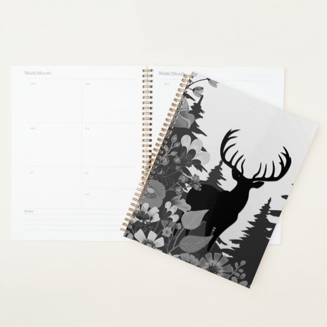 Agenda Venado con gran rack fuera del bosque (Demostración)