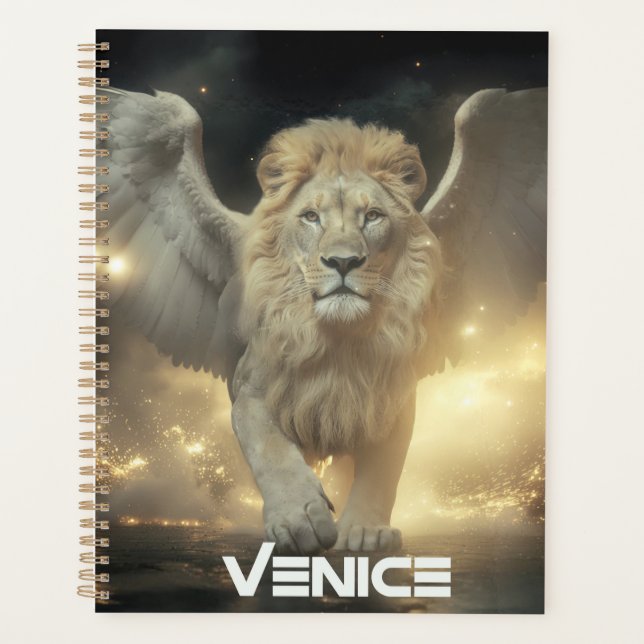 AGENDA VENECIA - LEÓN ALADO (Anverso)