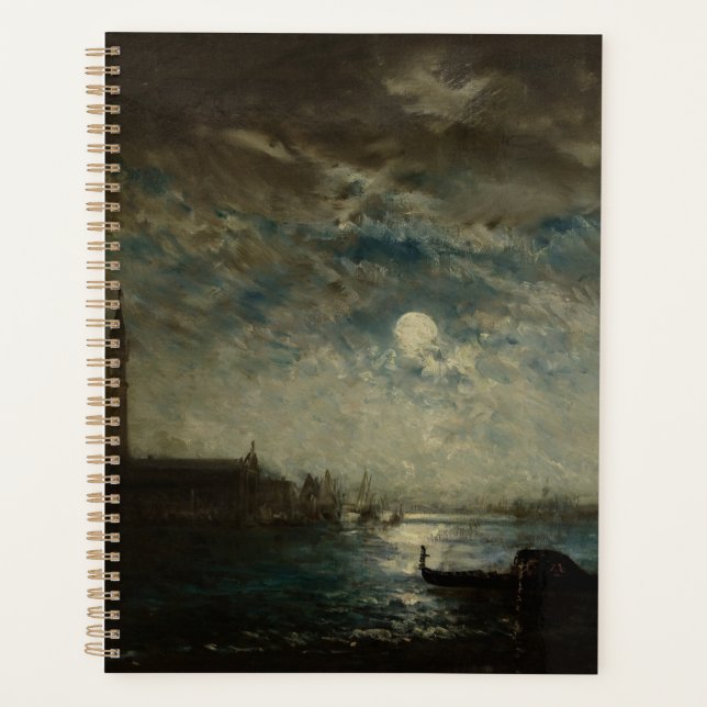 Agenda Venise et le Campanile au Clair de Lune (Anverso)