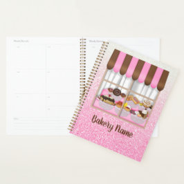 Agenda Ventana moderna de panadería Dulces pastosos