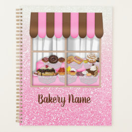 Agenda Ventana moderna de panadería Dulces pastosos