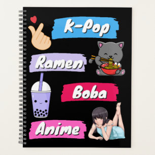 Agenda Ventilador de la cultura K-Pop, Ramen, Boba y Anim