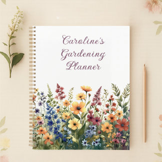 Agenda Verano personalizado de flores silvestres acuática