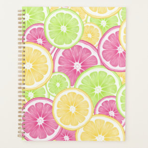 Agenda Verano pop de cítricos brillante y divertidos