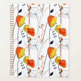 Agenda Verano tropical | Hermoso diseño de floraciones am