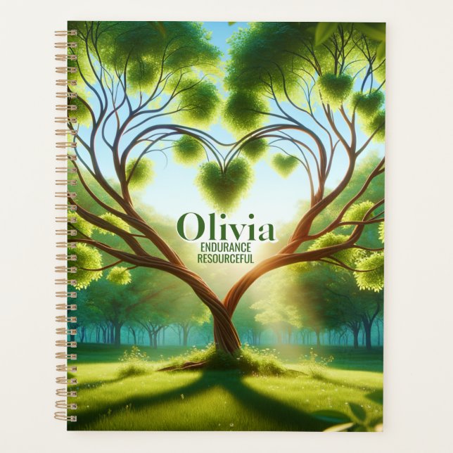 Agenda Verde inspirador (Anverso)
