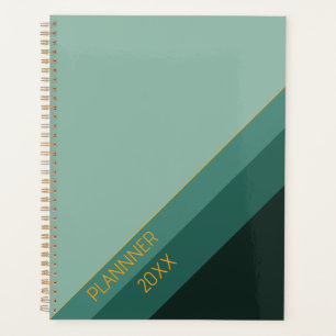Agenda Verde simplemente minimalista
