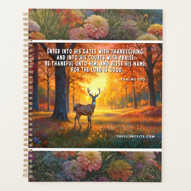 Agenda Versículo Bíblico Salmos (Anverso)