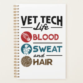 Agenda Vet Tech Life Sangre sudor y pelo