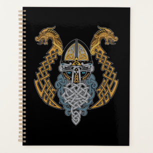 Agenda Viaje Dragón Valknut Casco Valhalla Dios Odin
