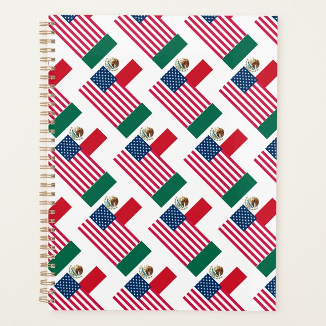 Agenda Viaje mexicano-americano (Anverso)