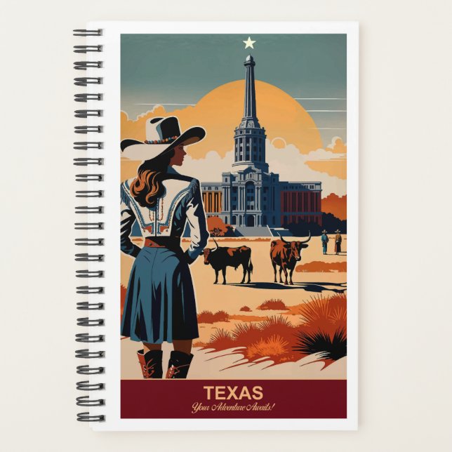 Agenda Viajes en Texas: Tu aventura espera (Anverso)