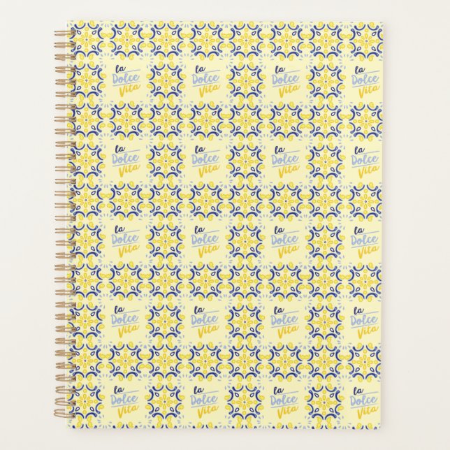 Agenda Vibe de la vida italiana (Anverso)