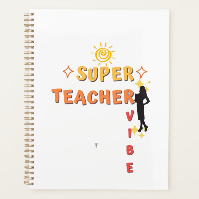 Agenda Vibe del superprofesor (Anverso)