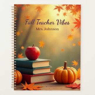 Agenda Vibes personalizadas de profesores de otoño