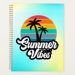 Agenda Vibraciones de Verano con Diseño de Palmeras