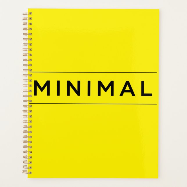 Agenda Vibraciones Mínimas (Anverso)