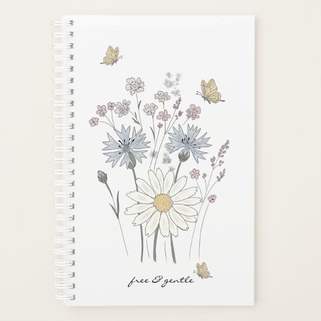 Agenda Vibrant field of wildflowers  (Anverso)
