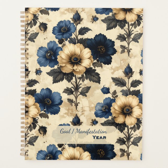 Agenda Victorian Flowers Planner (Anverso)
