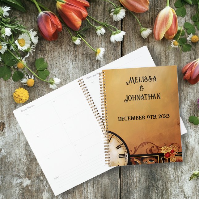 Agenda Victorian Steampunk Boda (Subido por el creador)