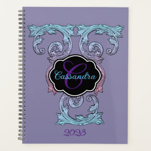 Agenda Victoriano elegante, ornado y personalizado