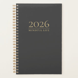 Agenda Vida Consciente Iniciales Personalizados 2026 M