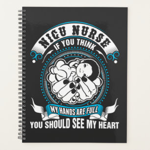 Agenda Vida de Enfermería Enfermera Nicu Mis Manos Está