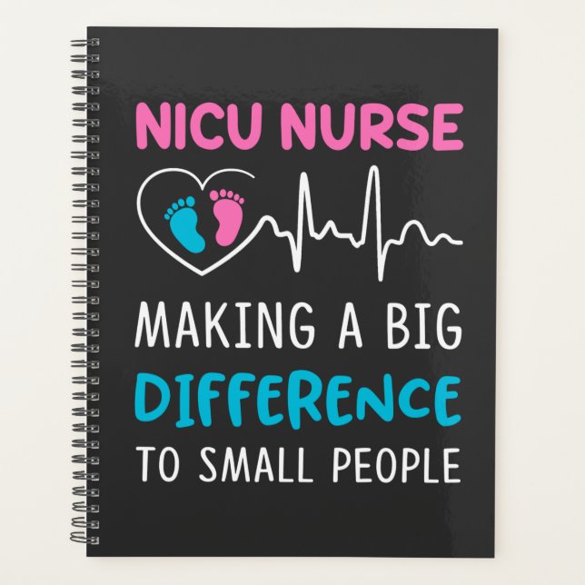 Agenda Vida de enfermería | Nicu Nurse (Anverso)