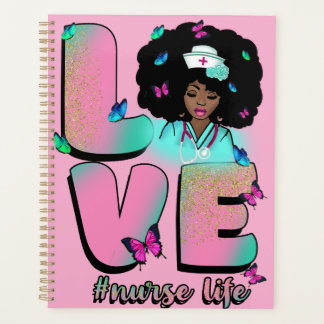 Agenda Vida de enfermero negro rn cna escuela de enfermer