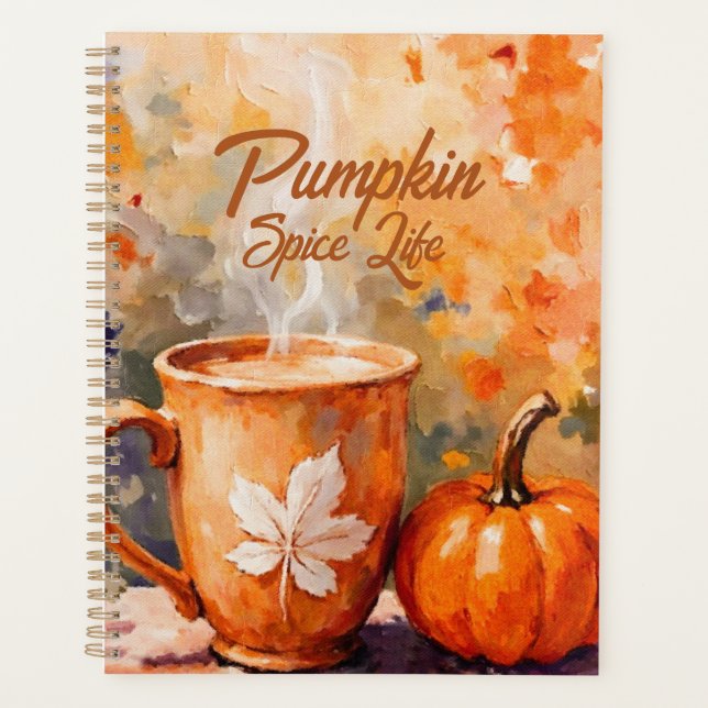 Agenda Vida de las especias de calabaza (Anverso)