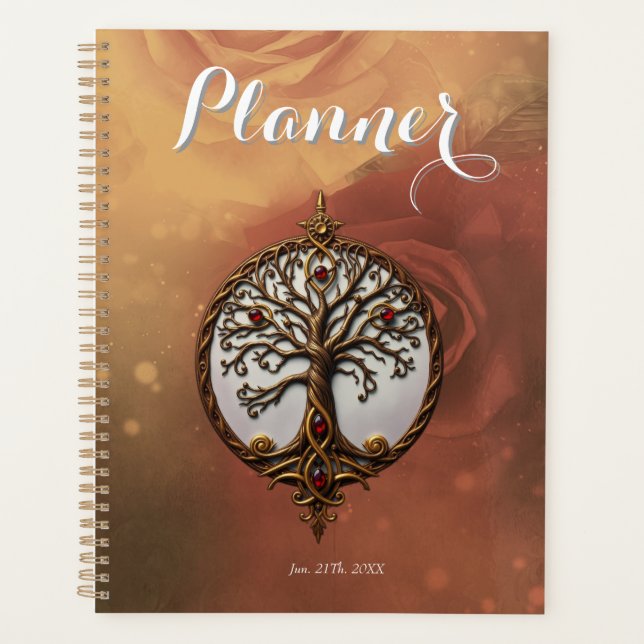 Agenda Vida Mística del Árbol (Anverso)