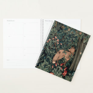 Agenda Vida silvestre William Morris Greenery Fox