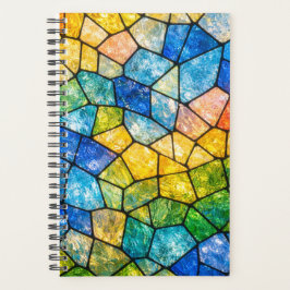 Agenda Vidrio de colores