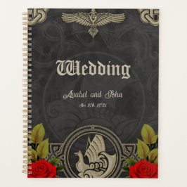 Agenda Viking místico encanto con elegantes nudos celtas.