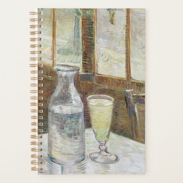 Agenda Vincent van Gogh Absinthe Famous Painting (Anverso)