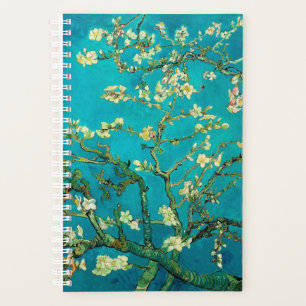 Agenda Vincent Van Gogh Blossoming Almond Tree Floral Art