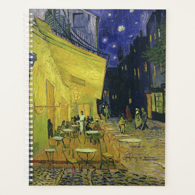 Agenda Vincent van Gogh - Cafe Terrace de noche (Anverso)