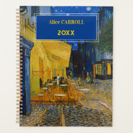 Agenda Vincent van Gogh - Cafe Terrace de noche
